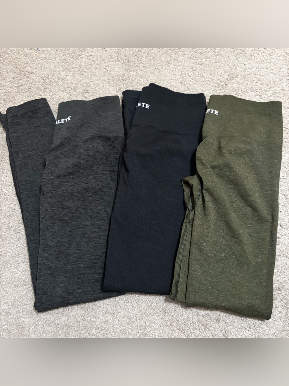Alphalete Athletic Leggings Lot x 3 Pairs